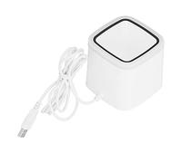 Kuuleyn 2D QR Barcode Scanner, Payment Collection Scanner, Wired QR Code Reader 2-Dimensional USB Scanner Scanning Station SC-D33A for Payment