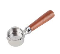 Kuuleyn 3 Ears Coffee Bottomless Portafilter Removable Stainless Steel Coffee Portafilter Replacement Parts (51mm)