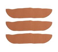 Kuuleyn 3PCS Garden Planter Box Liner,Foldable Brown Hanging Plant Liner,Window Box Liners for Planter Felt Trough Basket Flower for Wall Hanging Basket Garden (36inch)
