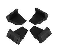 Kuuleyn 4pcs 70mm Tire Changer Rim Clamp Covers Protector High Toughness ABS Prevent Wheel Damaging Car Auto Repair Tool Durable Lightweight Portable Compact Shape