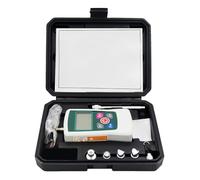 Kuuleyn 500N Portable Handheld Push Pull Meter Digital Force with Unit Switching Backlit Screen Auto Shutdown for Lab Mechanical Physics Gray Green