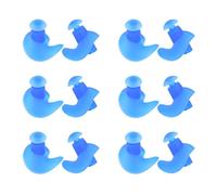 Kuuleyn 6 Pairs Silicone Swimming Diving Spiral,Ear Plugs Professional Adult Dust Proof Waterproof Noise Reduction Reusable Ear Protection for Swimmers Surfers Training
