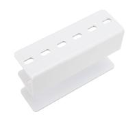 Kuuleyn 8 Holes Acrylic Tweezers Display Storage Eyelash Extension Tweezers Stand Storage and Organization Tools Practical Multifunctional for Eyelash Extensions Supplies Accessori (White)