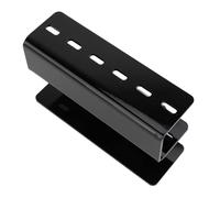 Kuuleyn 8 Holes Acrylic Tweezers Display Storage Eyelash Extension Tweezers Stand Storage and Organization Tools Practical Multifunctional for Eyelash Extensions Supplies Accessori (Black)