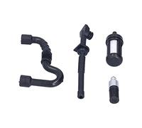 Kuuleyn ABS Fuel Filter,Chainsaws Fuel Filter,Fuel Filter with Hose Tube Chainsaws Accessories Fuel Filter Replacement for 017 018 MS170 MS180 Chainsaws