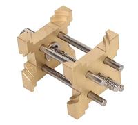 Kuuleyn Adjustable 4 Sided Watchmaker Clamp Repair Tool Watch Movement Holder Fixed Base Easy Operate Applicable Multiple Fields for Repair Remove Fix Jewelry Making