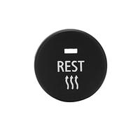 Kuuleyn Air Conditioner Control Button, Air Conditioning Knob Car, Car Air Conditioner Control Button REST Replacement for 3 Series E90 E91 E92 E93 2005-2012
