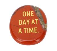 Kuuleyn Anxiety Relief Worry Stone Portable Multipurpose Soothing Relaxation Palm Stone Therapeutic Stone Anxiety Engraving Motivational Stone Relief Item Encourages The Developmen