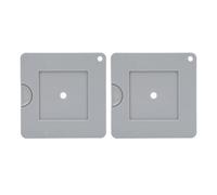 Kuuleyn Artist Viewfinder,Plastic Portable Adjustable Tool,Sliding Mechanism Color Isolation for Painting Photography Drawing Composition Practice 2 Pcs Set Outdoor