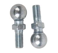 Kuuleyn Ball Stud Bolt, 2 Pcs 10mm M8 Car Stainless Steel Ball Stud Bolt, For Gas Struts Ball Ended Bonnet
