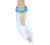 Kuuleyn Bathing Protective Sleeve,Blue PP Ring Shower Cover for Kids Legs SL H2123 45cm Medical Grade PVC Material Anti Slip Leg Guard Reusable Cast Protector Toddler