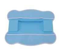 Kuuleyn Bathtub Splash Guard,Silicone Double Sided Mesh Pockets,Toy Holder Storage Play Shelf Area for Toddlers with Suction Cups Bathroom Accessory Non Slip Barrier