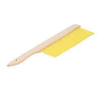 Kuuleyn Bee Honey Brush,Beekeeping Equipment,Beehive Brush Flexible Soft Beekeeping Brush Cleaning Equipment with Wooden Handle for Beekeeper