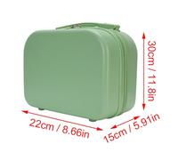 Kuuleyn Bike Travel Bag, Foldable Bike Suitcase, Folding Bike Hand Luggage with Front Carrier Block Adapter 14 Inch Mini Suitcase Folding Bike Travel Bag for Commuting Short Trip (Pink) (Green)