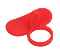 Kuuleyn Billiard Training Bracelet,Billiards Training Aids Ring,Silicone Practice Tools for Beginners Professionals (Red)