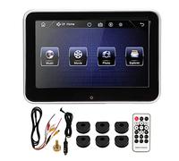 Kuuleyn Car Tv, Rear Seat Entertainment System, Car Headrest Monitor 8in Ips Touch Screen Mp5 Player Rear Seat Entertainment System Dc 12v