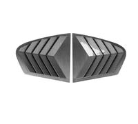 Kuuleyn Car Window Side Shutter Cover Trim, Rear Side Window Louver Shutter Cover, Pair of Rear Side Window Louver Cover Left Right Rear Window Air Vent Scoop Shades Cover for 5 Se (Carbon Fiber