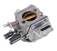 Kuuleyn Chainsaw Carburetor, Fuel Carb Set, Aluminum High Hardness Durable Replacement Accessory for 064 065 066 MS640 MS650 MS660 WJ67A WJ76A Zama C3A