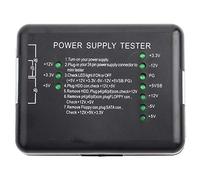 Kuuleyn Computer PC Power Supply Tester,Power Supply Tester Checker 20/24 Pin HDD SATA FLOPPY Connectors Power Supply Tester for Computer