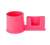 Kuuleyn Cup Paddle Board, Paddle Board Accessories, Kayak Cup Holder Plastic Universal Kayak Accessory Holder for 2.5 to 3.85 Inches Cups Phone Sunglasses (Red)