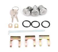 Kuuleyn Door Lock Cylinder Set, Car Door Trunk Key Kit, Cutlass Lock Set, Door Trunk Key Kit 654394765282 Replacement Fits for Car Accessories