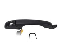 Kuuleyn Exterior Door Handles Exterior Door Handle Black Car Outside Door Handle Replacement for Town Country Limited Platinum Lx Premium Touring L (Front Left: with Hole)