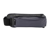 Kuuleyn Fanny Packs for Women Men, Running Belt Bag, Running Waist Bag Multi Independent Pockets Elastic Breathable Thin Light Jogging Waist Belt with Reflective Strip (Gray)