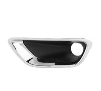 Kuuleyn Fog Light Lamp Trim Bezel, Chrome Fog Light Bezel Stylish Look Long Lasting Easy Install Fog Driving Lamp Trim Cover for Cars (Left 68261711AA, 5ZM55SZ0AA)