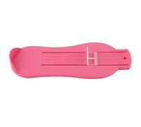 Kuuleyn Foot Measuring Device,Kids Baby Shoe Feet Measuring Ruler Tool,Buying Shoes ABS Material Adjustable Ruler Measurement Baby Growth Tracker Portable Parenting (Pink)