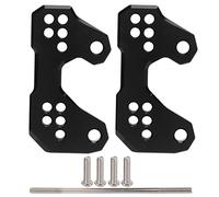 Kuuleyn Footrest back shift bracket, 2pcs Passenger Foot pad Back Shift Bracket, CNC Aluminium Alloy Replacement for YZF R3 MT25 MT03