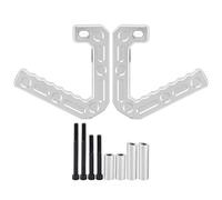 Kuuleyn Front Grab Bar Grab Handles, Interior Front Grip Bar, Pair Front Grab Bar Interior Handle Left/Right Aluminium Alloy Fit for JK