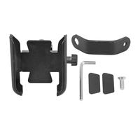 Kuuleyn Handlebar Phone Holder, Motorcycle Mobile Phone Holder Aluminium Alloy Navigation Bracket Stand for XMAX300 XMAX400