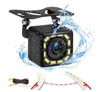 Kuuleyn HD Car Backup Camera, Car Rear View Camera IP68 Waterproof 8 LED Reverse Backup Parking Night Vision Camera