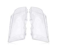 Kuuleyn Headlight Cover, Headlight Lens Cover, Headlamp Clear Lens, 1 Pair Left & Right Headlight Headlamp Clear Lens Cover Fit for BMW E46 3 Series 1998-2001 4 Door