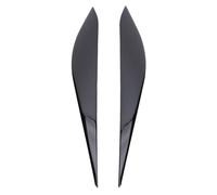 Kuuleyn Headlight Eyelids, Front Headlamp Eyelids Cover Trim, (Glossy Black)