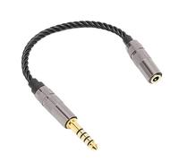 Kuuleyn Headphone Adapter Cable Gold Plated 4.4MM Balanced Male to 3.5MM Stereo Female Adapter Cord