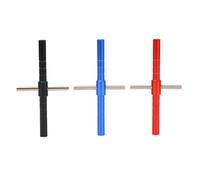 Kuuleyn Hex Key Set,3pcs Hex Crossed Socket Aluminum Alloy Socket Wrench Set,Easy to Carry Around Or Store,Aluminum Alloy,for 1/18 1/24 Scale Model Cars