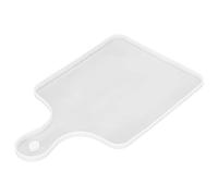 Kuuleyn Ice Cube Tray ，Ice Cube Tray Silicone ，Silicone Tray DIY Cheese Cutting Board with Handles Holes for Home Serving Board Fruit Snack Tray Coaster (Square Handle Tray Mold)