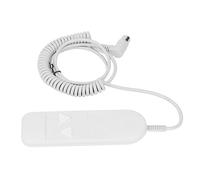Kuuleyn Lift Chair Hand Control 8 Pin 2 Button Remote Handset Controller, Power Recliner Replacement with Coiled Cable, 90 Degree Angle Plug, Universal Fit for Lift Chairs Recliner