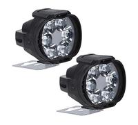 Kuuleyn Motorcycle Spotlight, Universal 8W Motorcycle Driving Lamp 2PCS 6 LED Spot Fog Light Motorcycle Headlight Waterproof Front Head Lamp 12V