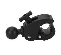 Kuuleyn Mount Adapter, Quick Release Bar Clamp, Nylon Rubber No Drill Adjustable Gear for Rider Pilot 1.5Inch Ball Head 26-53mm Rail Tablet Camera Phone Support Accessory