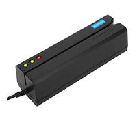 Kuuleyn MSR605X Magnetic Strip Card Reader,LED Indicator Magstripe 3 Tracks Mini Smart Card Reader