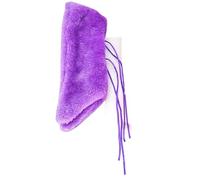 Kuuleyn Nest Hanging Toy,Bird Corner Fleece Soft Warm Velveteen Bright Color Washable Bird Bed Warmer for Parrot Parakeet Cockatiel Fleece Bird Blanket (Purple)