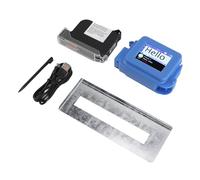Kuuleyn Pocket Inkjet Printer,Handheld Inkiet Printer, Mini Adjustable Printing Height 0.1- 0.5in/1in Portable Touch Screen Inkjet Coder with Fast Drying Ink for Text Barcode (blue)