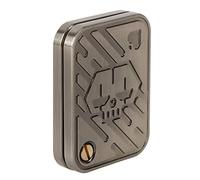 Kuuleyn Poker Push Slider Toy Mini Ergonomic Stress Relief Reduce Pressure Metal Slider Toy for ADHD Adult