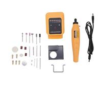 Kuuleyn Power Grinder,Achieve speeds of 6000-18000r/min, Lightweight and Easy to Hold,for 20V Lithium Ion Battery 6 Speed Adjustable Electric Grinding Tool for Engraving Polishing