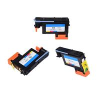 Kuuleyn Print Head, Print Head Replacement Kit, HP 72, Print Head for HP, Print Head Cleaning Hp, Printhead Fit for HP72 T1100 T1200 T610 T790 Series(C9384A +C9380A +C9383A)