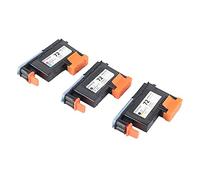 Kuuleyn Printhead,Printhead Replacement Kit for HP72 T1100 T1200 T610 T790 Series Printhead for Efficient Printing (Black and yellow + gray and black + red and blue)