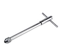 Kuuleyn Ratcheting Tap Handle, Adjustable T-bar Handle Ratchet Tap Wrench M3-M8 & M5-M12 for Tap & Die Set(M5-M12Long)