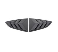 Kuuleyn Rear Side Window Louvers, Rear Quarter Panel Window, Pair of Rear Window Shutter Cover Left Right Stylish Look Weatherproof Proper Fit for BRZ 2021 to 2024 (Carbon Fiber Style)